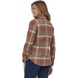 Patagonia Long-Sleeved Organic Cotton MW Fjord Flannel Shirt Womens