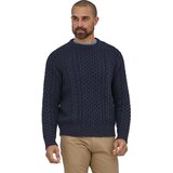 Patagonia Recycled Wool Cable Knit Crewneck Sweater