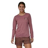 Patagonia Long-Sleeved Cap Cool Daily Graphic Shirt - Lands Womens