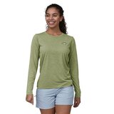 Patagonia Long-Sleeved Cap Cool Daily Graphic Shirt - Waters Womens