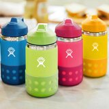 Hydro Flask Kids Wide Mouth Straw Lid & Boot 355 ml (12oz)
