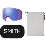Smith 4D Mag, Terra Flow w/ Chromapop Everyday Red Mirror + Chromapop Storm Blue Sensor Mirror