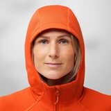 Fjällräven Abisko Grid Fleece Hoodie Womens