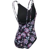 Speedo Shaping Printed Strappy 1 Piece Womens