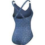 Speedo Shaping Printed V Neck 1 Piece Womens