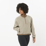 Salomon Chroma Fleece Crop Half Zip Womens