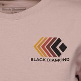 Black Diamond Faded Crop Tee Womens