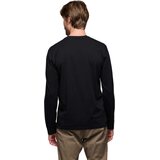 Black Diamond Heritage Wordmark LS Tee Men