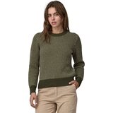 Patagonia Recycled Wool-Blend Crewneck Sweater Womens