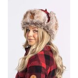 Pinewood Classic Checked Fur Hat