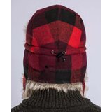 Pinewood Classic Checked Fur Hat