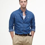 Barbour Chambray Crest Tailored Fit Shirt Mens