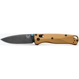 Benchmade Bugout, Burnet Brass Aluminium