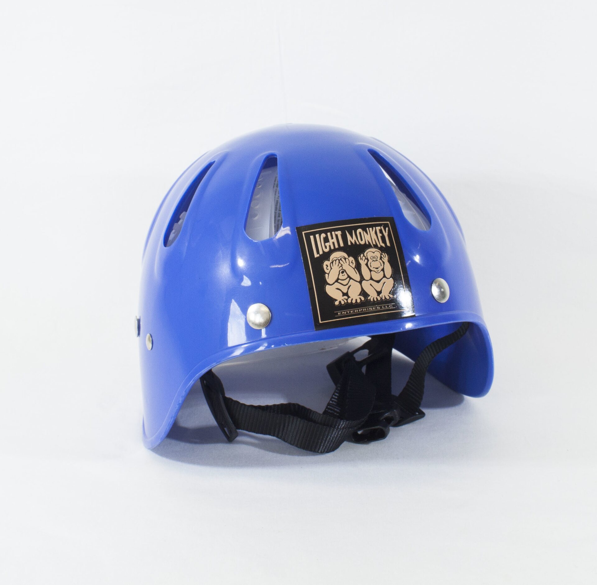 Light Monkey Cave Helm blau 