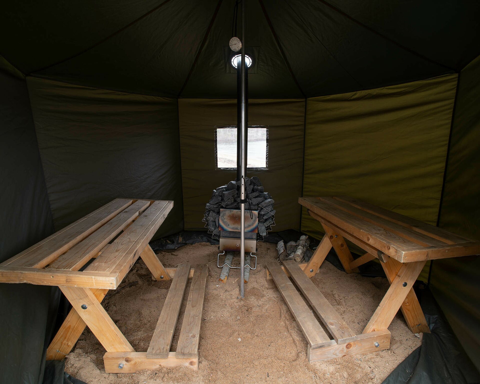 Savotta Hiisi 4 Sauna Tent Set | Sauna tents  English