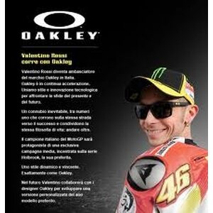 Oakley Jupiter Squared,  Valentino Rossi/46 Pol Blk w/Fire Ird