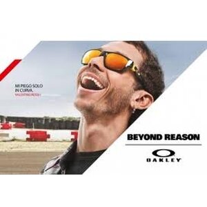 Oakley Jupiter Squared,  Valentino Rossi/46 Pol Blk w/Fire Ird