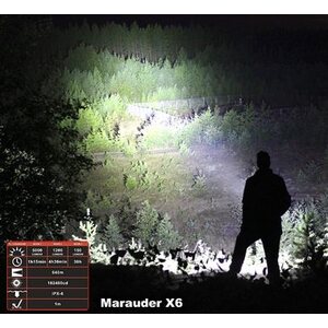 Olight X6 Marauder, 5000 lm