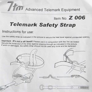 7TM Telemark Safety Strap