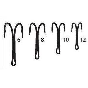 Mustad Kaksihaarainen lohiperhokoukku 10kpl 3582-BR