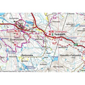 Salla-Savukoski, 1:100000, 2008