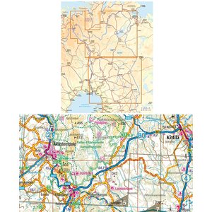 Retkeily GT, Pohjois-Suomi, 1:400000, 2016