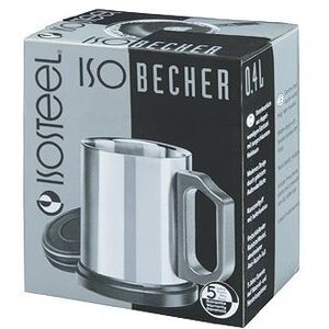 Isosteel Foam terästermosmuki 0,4L