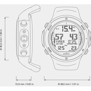 Suunto D6i Elastomer + USB, Campaign