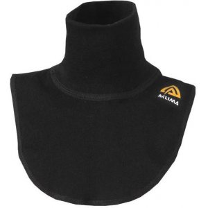 Aclima Warmwool Neck, Jet Black, One Size
