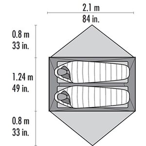 MSR Hubba Hubba Freestanding  Tent