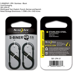 Nite Ize S-Biner Size #1 2-pack