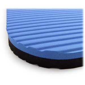 66fit Professional Exercise Mat - 17mm x 60cm x 180cm - Blue/Black