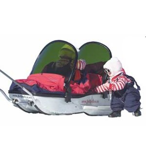 Fjellpulken Twin pulk set