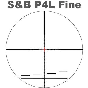 Schmidt & Bender 3‐20x50 PMII Ultra Short P4f