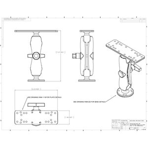 RAM Lowrance Mount (RAM-111-LO1)