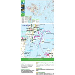 Ahvenanmaa 1:150 000 matkailukartta, 2014