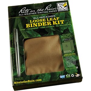 Rite in the Rain RING BINDER KIT – 1/2" Capacity