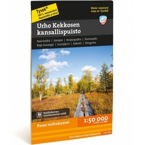 Calazo Urho Kekkosen kansallispuisto,1:50 000, 2017