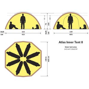 Hilleberg Atlas Innertält 8