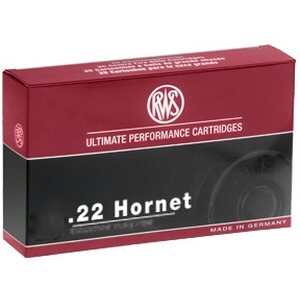 .22 Hornet patruunat
