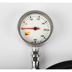 Dive Rite Pressure Gauge 300 bar + hose 80 cm