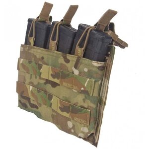 Velocity Systems Triple M4 Swift‐ClipTM Placard, Molle Front