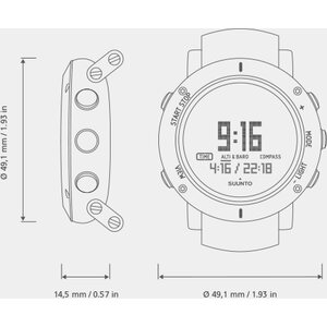 Suunto Core Blue Crush