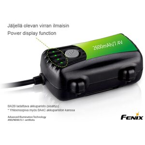 Fenix BT30R rechargeable, 1800lm