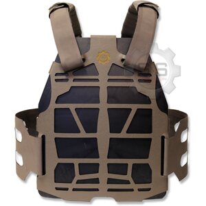 S&S Precision Plate Frame, ToadVine with ToadVine Harness for Tencate CX-400SA