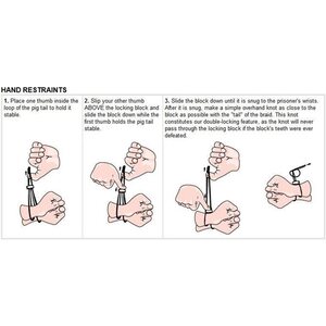 Tuff-Tie handcuffs