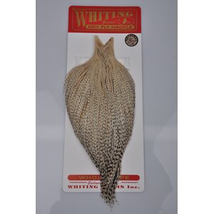 Whiting Dry Fly Hackle Cape Bronze