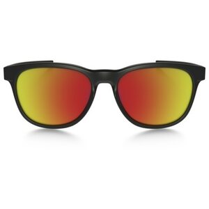 Oakley Stringer, Matte Black w/ Ruby Iridium
