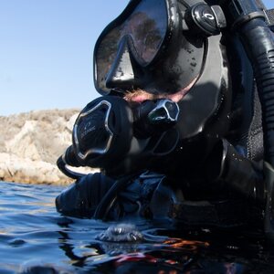 Oceanic Zeo FDXi, Maxflex + Swivel DIN DVT
