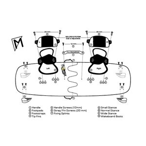 Flyboards FlySplit L 160 x 44 cm (Complete)